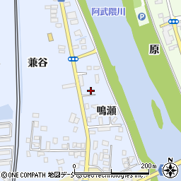 福島県本宮市本宮兼谷14周辺の地図
