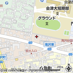 東京電力若水寮周辺の地図