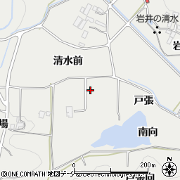 福島県本宮市青田戸張周辺の地図