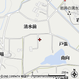 福島県本宮市青田（戸張）周辺の地図