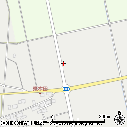 福島県会津若松市北会津町本田（銀山道下）周辺の地図