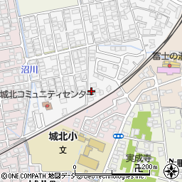 会津創苑周辺の地図
