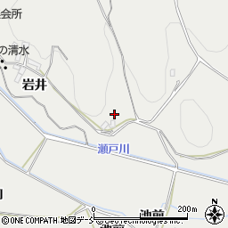 福島県本宮市青田（笠松山）周辺の地図