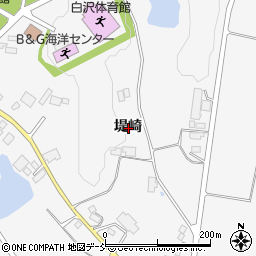 福島県本宮市白岩堤崎周辺の地図