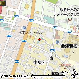 グリーンホテル会津周辺の地図