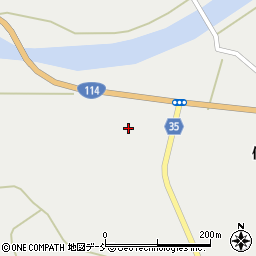 福島県双葉郡浪江町室原西田40周辺の地図