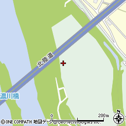 信濃川橋周辺の地図