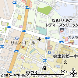 株式会社土屋ホームトピア会津若松営業所周辺の地図