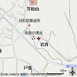 福島県本宮市青田岩井56周辺の地図