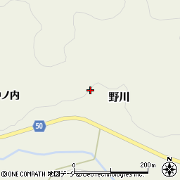 福島県双葉郡葛尾村野川関場周辺の地図