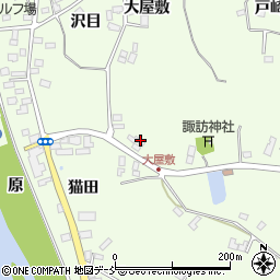 福島県本宮市高木諏訪周辺の地図