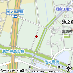 新潟県長岡市池之島周辺の地図