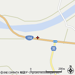 福島県双葉郡浪江町室原町周辺の地図