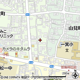 福島県会津若松市白虎町170周辺の地図