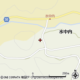 福島県田村市船引町南移（水中内）周辺の地図