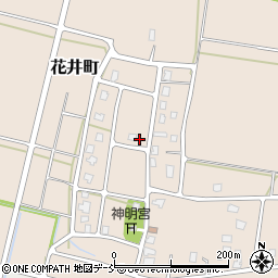 新潟県長岡市花井町105周辺の地図