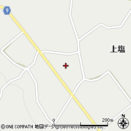 新潟県長岡市上塩673周辺の地図