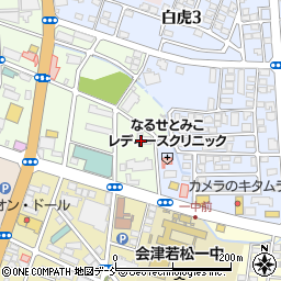 三菱伸銅株式会社　白虎寮周辺の地図