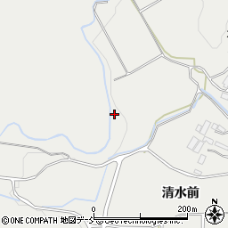 福島県本宮市青田（八城山）周辺の地図