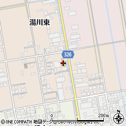 福島日産会津神指店周辺の地図