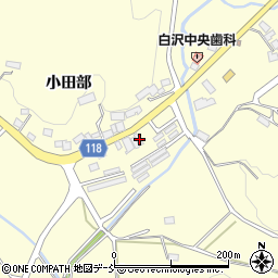福島県本宮市糠沢小田部3周辺の地図