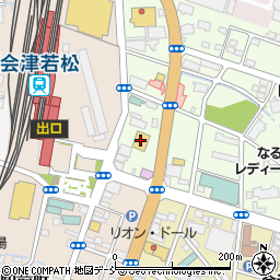 岩瀬書店会津若松駅前店周辺の地図