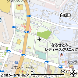福島県会津若松市白虎町79周辺の地図