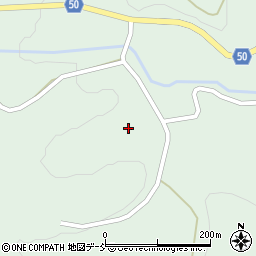 福島県葛尾村（双葉郡）上野川（仲谷地）周辺の地図