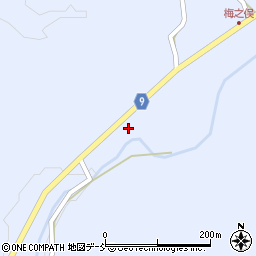 新潟県長岡市梅野俣451周辺の地図