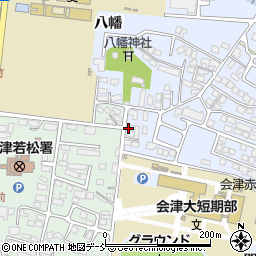 有限会社あいづ総合印刷周辺の地図