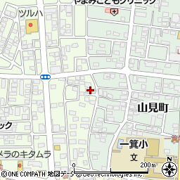 福島県会津若松市白虎町129周辺の地図