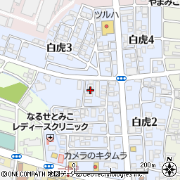 福島県会津若松市白虎町147周辺の地図