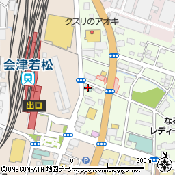 東横ＩＮＮ会津若松駅前周辺の地図