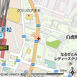 株式会社日立ビルシステム　会津若松営業所周辺の地図