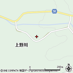 福島県双葉郡葛尾村上野川仲迫周辺の地図