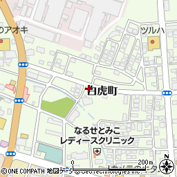 福島県会津若松市白虎町139周辺の地図