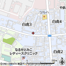 福島県会津若松市白虎町136-12周辺の地図