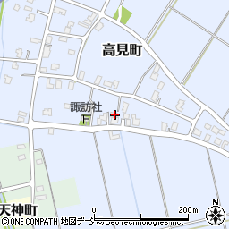 新潟県長岡市高見町1634周辺の地図
