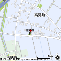 新潟県長岡市高見町1641周辺の地図