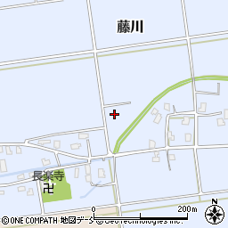 新潟県長岡市藤川周辺の地図