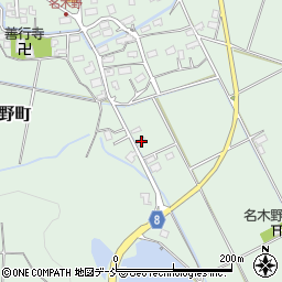 新潟県見附市名木野町667周辺の地図