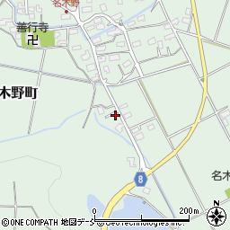 新潟県見附市名木野町625周辺の地図