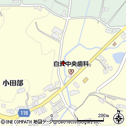 福島県本宮市糠沢小田部2周辺の地図