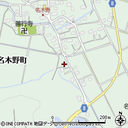 新潟県見附市名木野町661周辺の地図