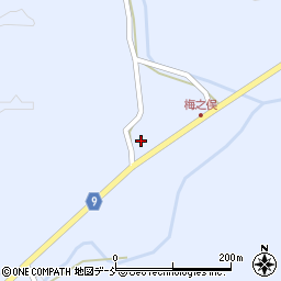 新潟県長岡市梅野俣752周辺の地図