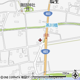 新潟県長岡市瓜生1466周辺の地図