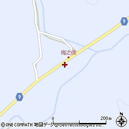 新潟県長岡市梅野俣497-1周辺の地図