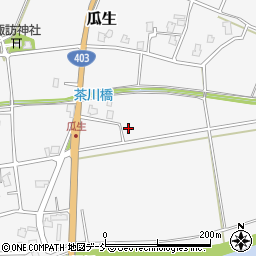 新潟県長岡市瓜生周辺の地図