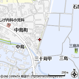 福島県会津若松市中島町9周辺の地図