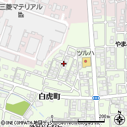 福島県会津若松市白虎町100周辺の地図